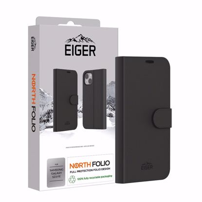 Picture of Eiger Eiger North Folio Case for Samsung Galaxy S23 FE in Black