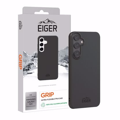 Picture of Eiger Eiger Grip Case for Samsung Galaxy S24 in Black
